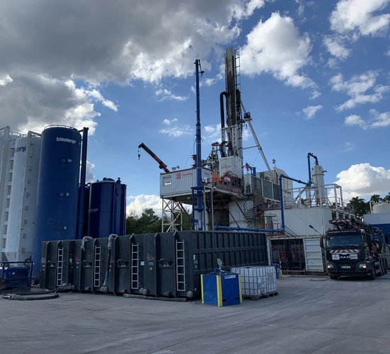 Neptune Energy bohrt die Erdölbohrung Römerberg 6