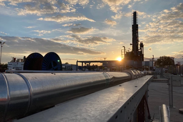Bohranlage Neptune Energy erkundet Erdölvorkommen 