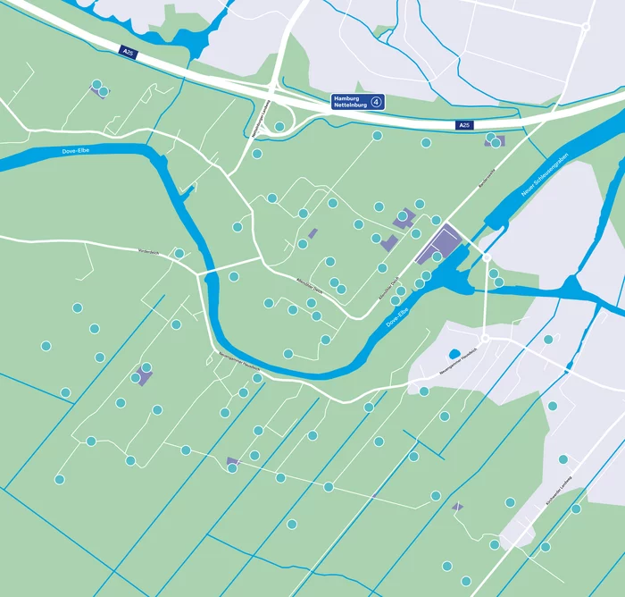 Karte Erdölbohrungen Hamburg zurück zur Natur Neptune Energy