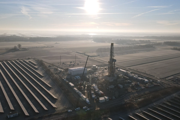Die Erdgasbohrung Adorf Z18 von Neptune Energy 