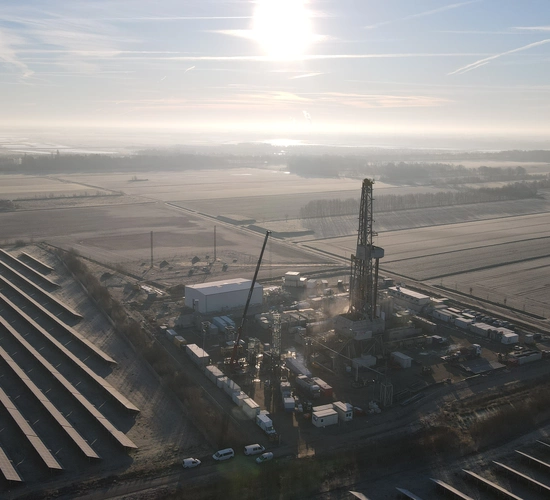 Die Erdgasbohrung Adorf Z18 von Neptune Energy 