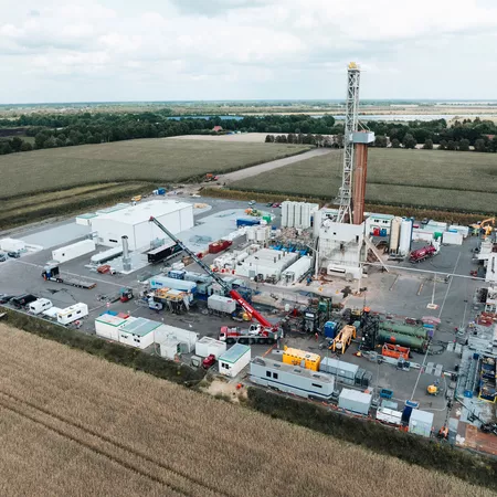 Neptune Energy Drohnenaufnahme Erdgasbohrung