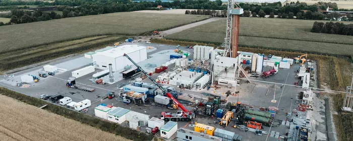 Neptune Energy Drohnenaufnahme Erdgasbohrung