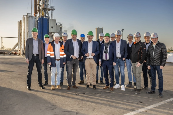 Vor Ort Termin in Georgsdorf bei Neptune Energy 