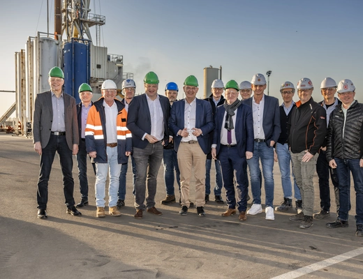 Vor Ort Termin in Georgsdorf bei Neptune Energy 