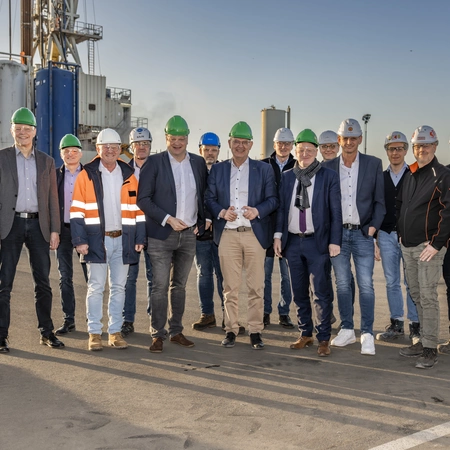 Vor Ort Termin in Georgsdorf bei Neptune Energy 