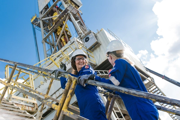 Neptune Energy heimische Rohstoffe fördern - Bohranlage
