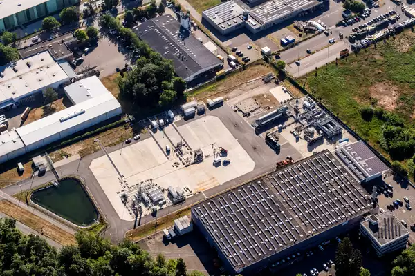 Luftaufname Cluster 1 von Neptune Energy 