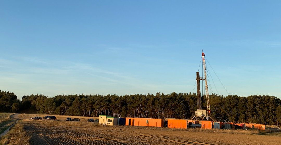 Wartungsarbeiten an zwei Erdgasbohrungen im Altmark-Feld